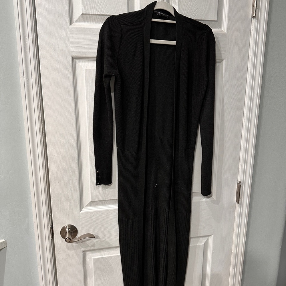 White House Black Market Black Cardigan